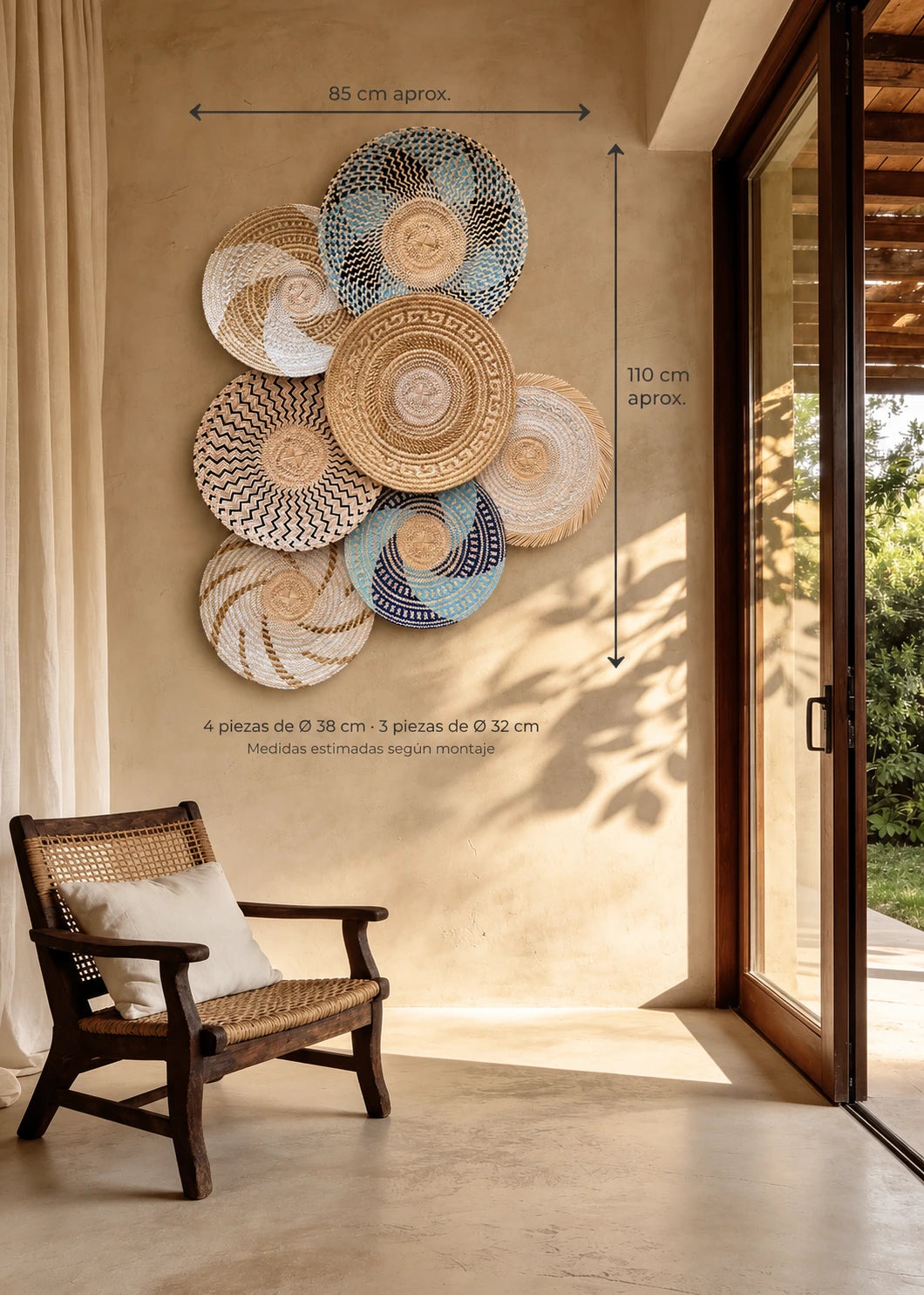 Decoración de paredes cielo