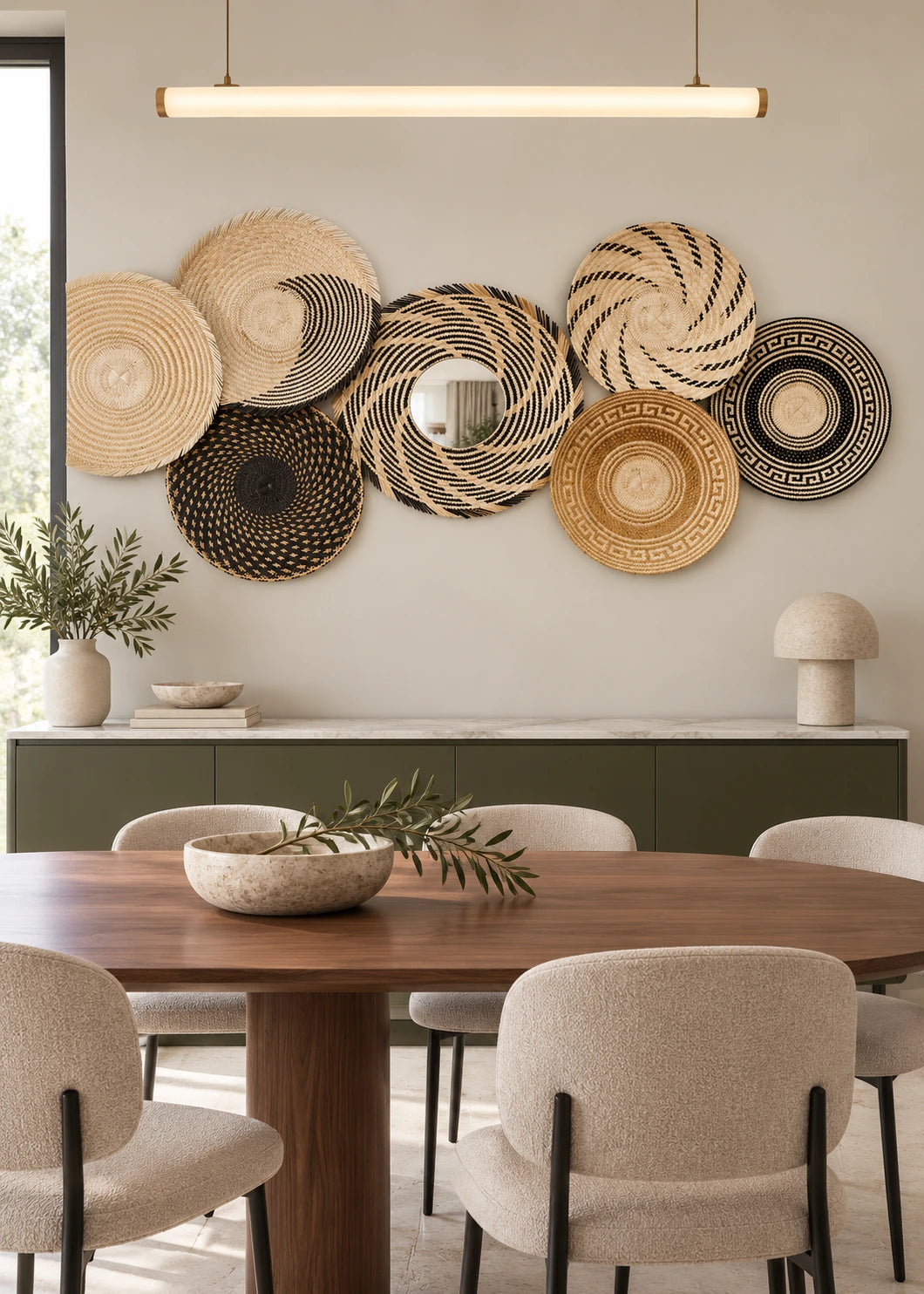 Decoración de paredes raíces
