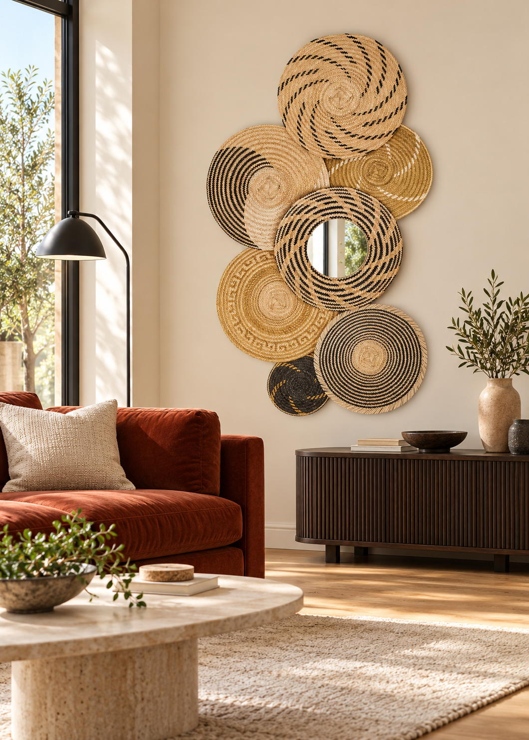 Decoración de paredes atardecer