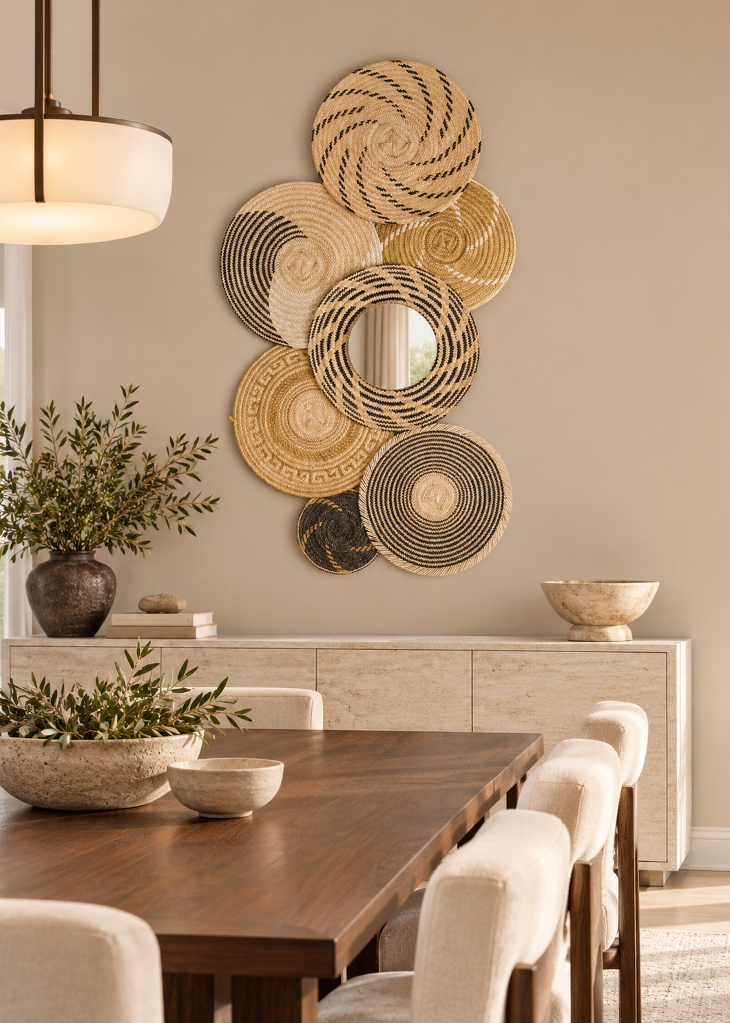 Decoración de paredes atardecer