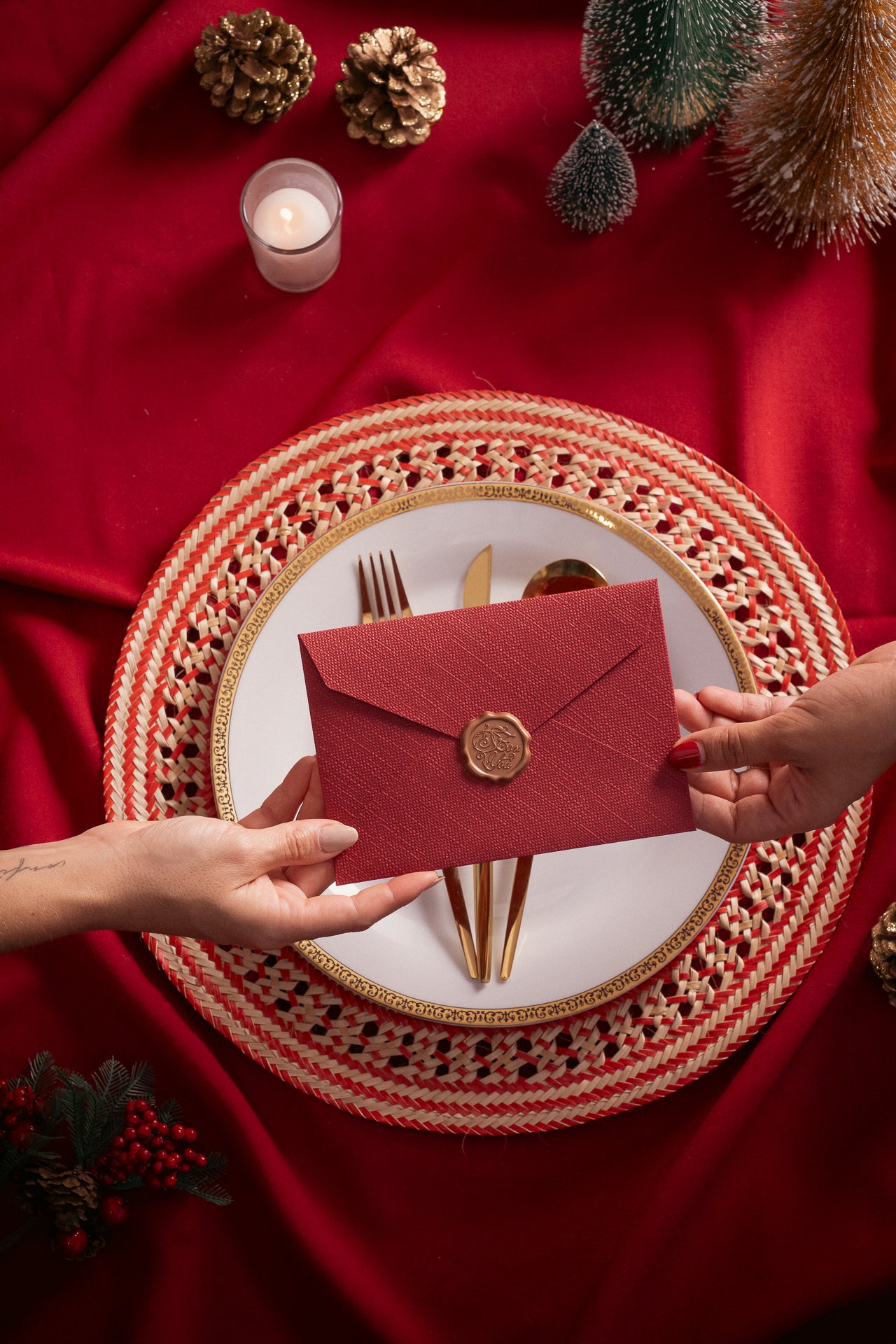 Individual Luz Navidad