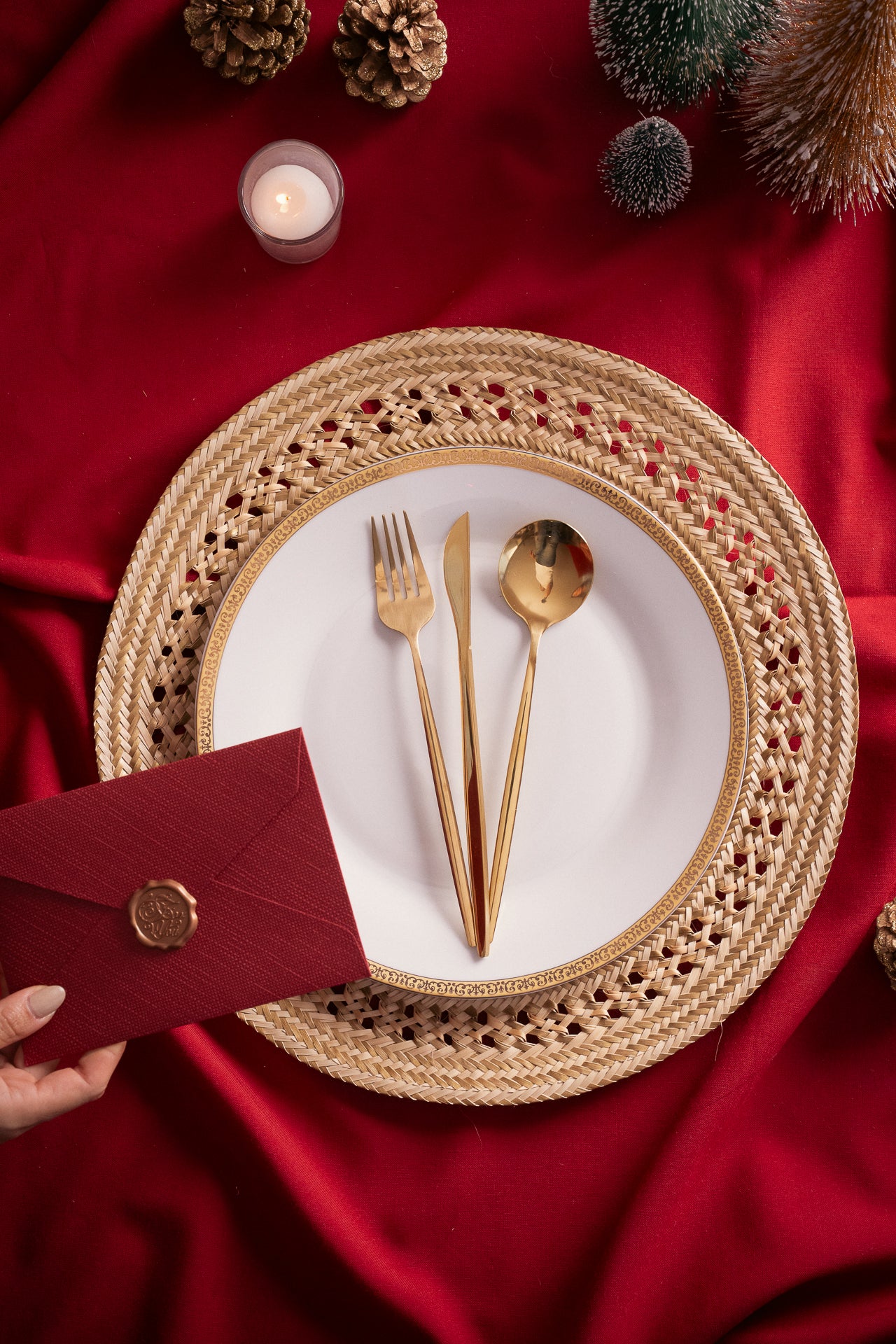 Individual Luz Navidad