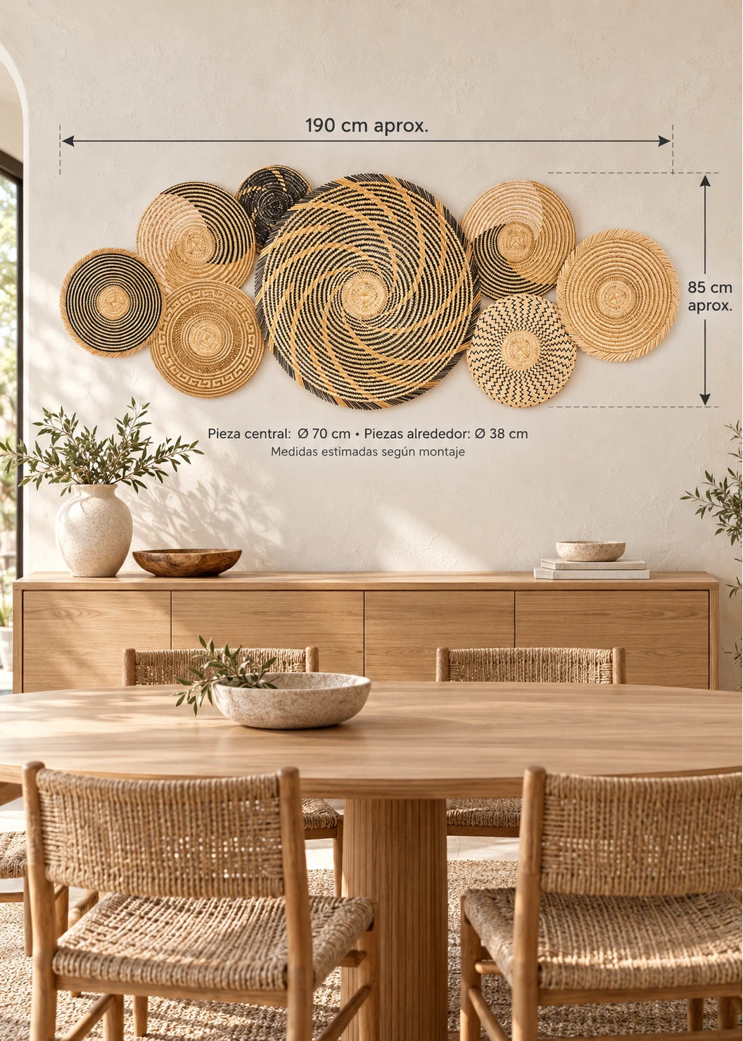 Decoración de paredes eclipse