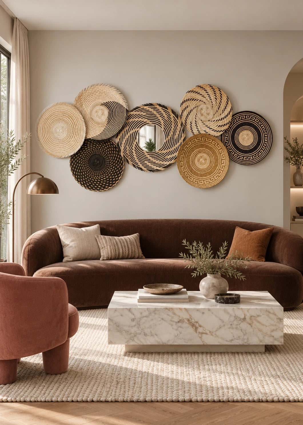 Decoración de paredes raíces