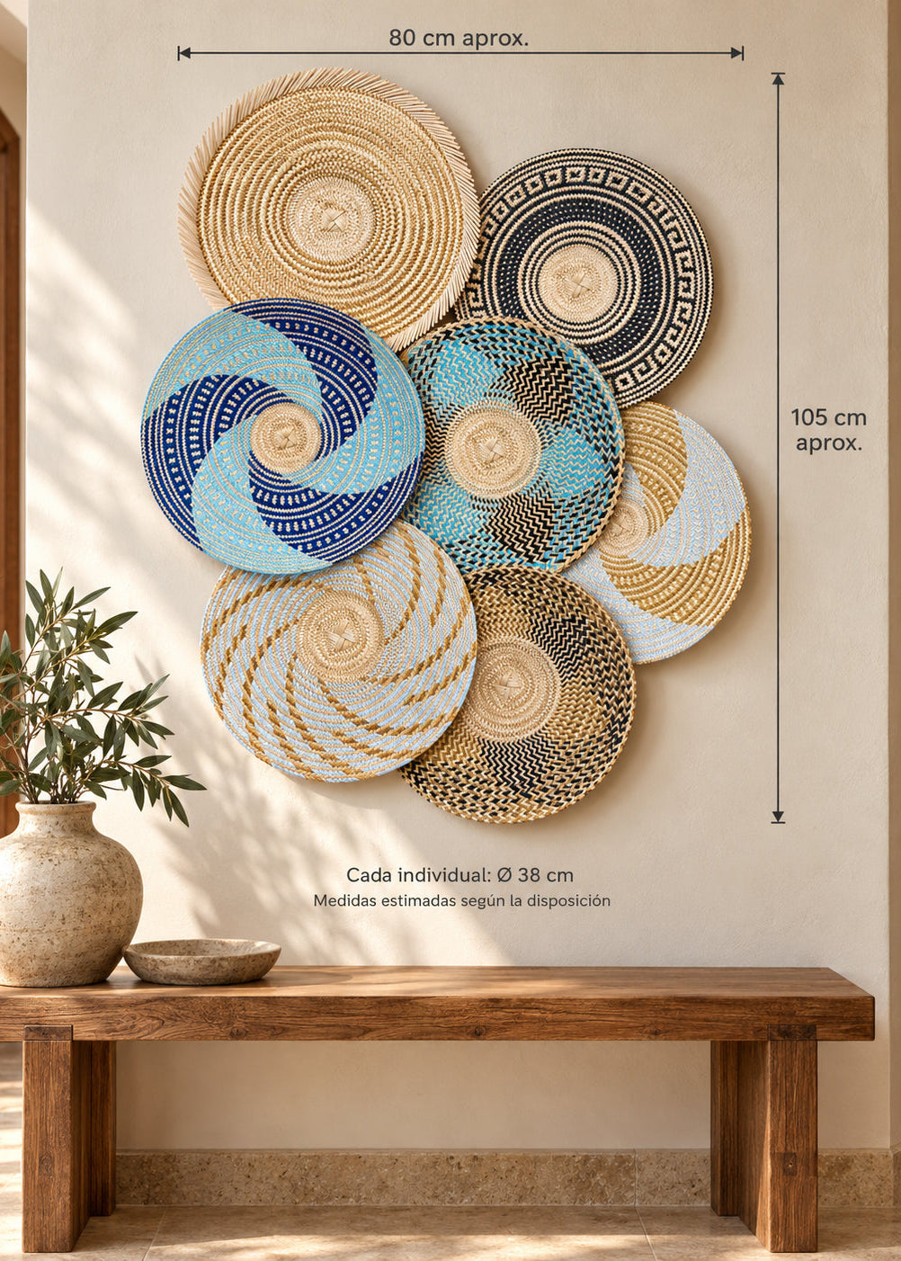 Decoración de paredes oasis