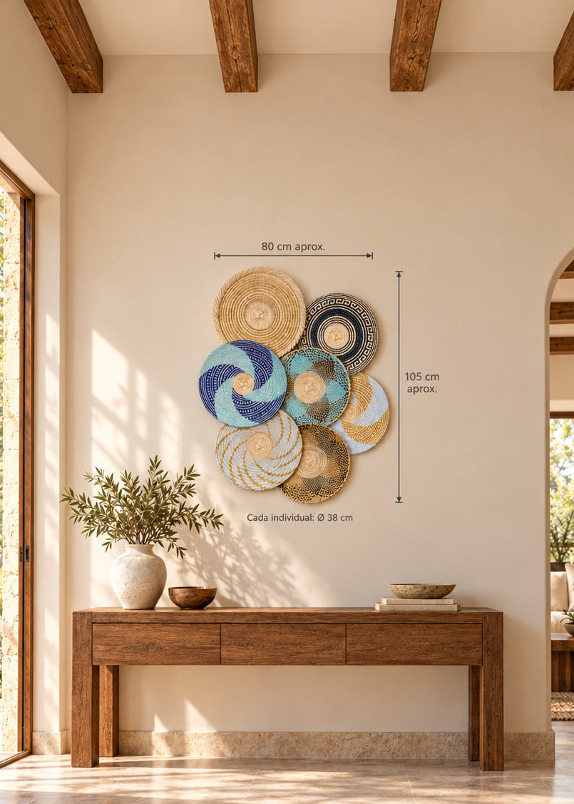Decoración de paredes oasis