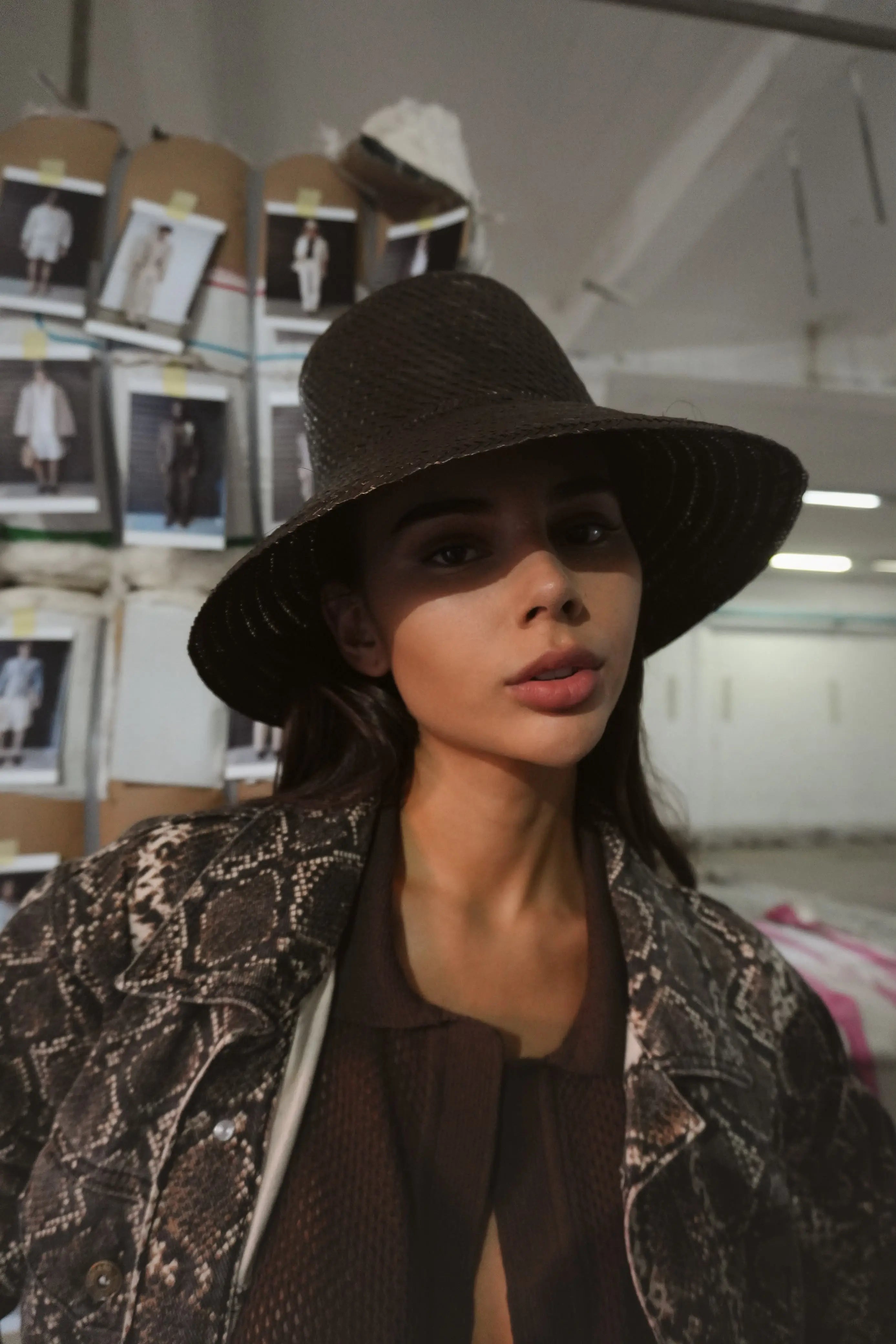 Sombrero ébano